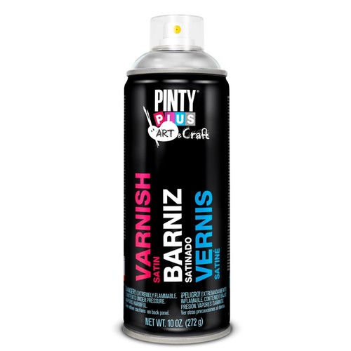 400ml spray craft varnish in gloss, satin or matt