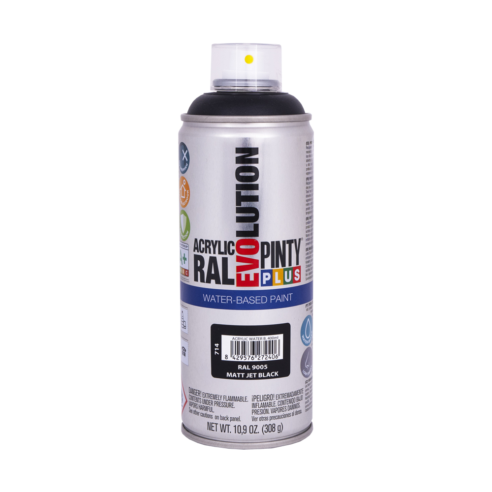 Pinty NVS166 Pinty Plus Evolution Bombe 400 ml vernis Mat Acrylique :  : Bricolage