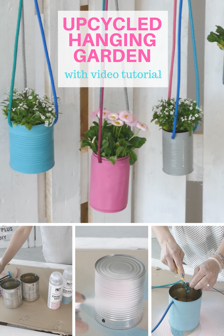 Paint Can Craft: Upcycle Paint Can into a Decorative Vase