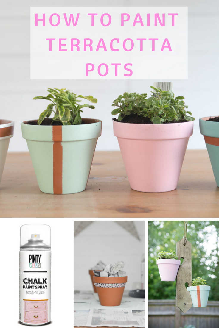 How To Paint Terracotta Pots Pintyplus, How To Paint Outdoor Terracotta Pots