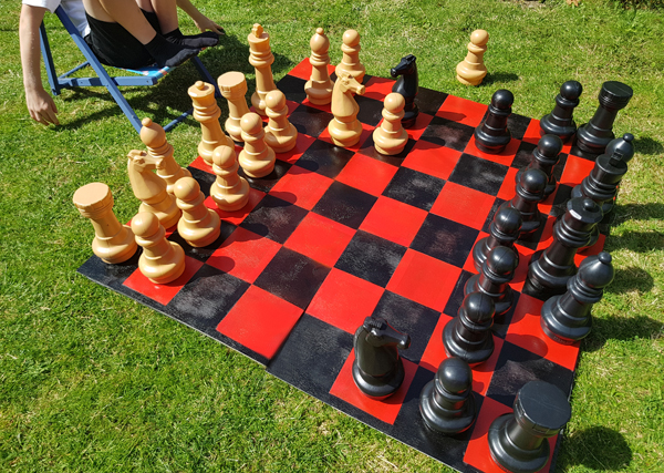 outdoor chessboard