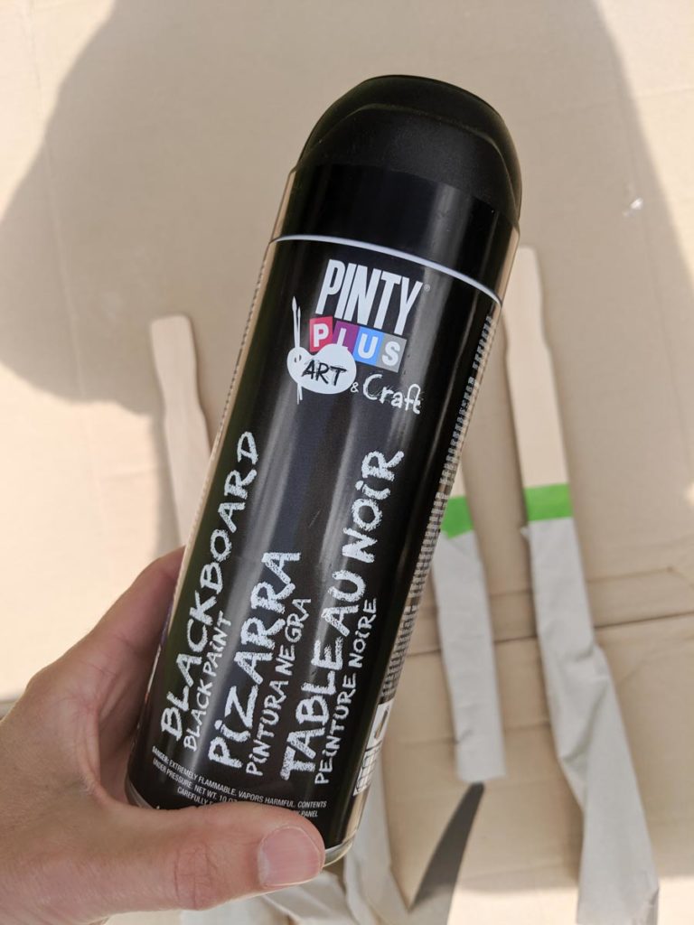 pintyplus spray blackboard paint