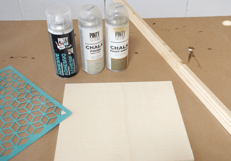 how to paint a stencil picture